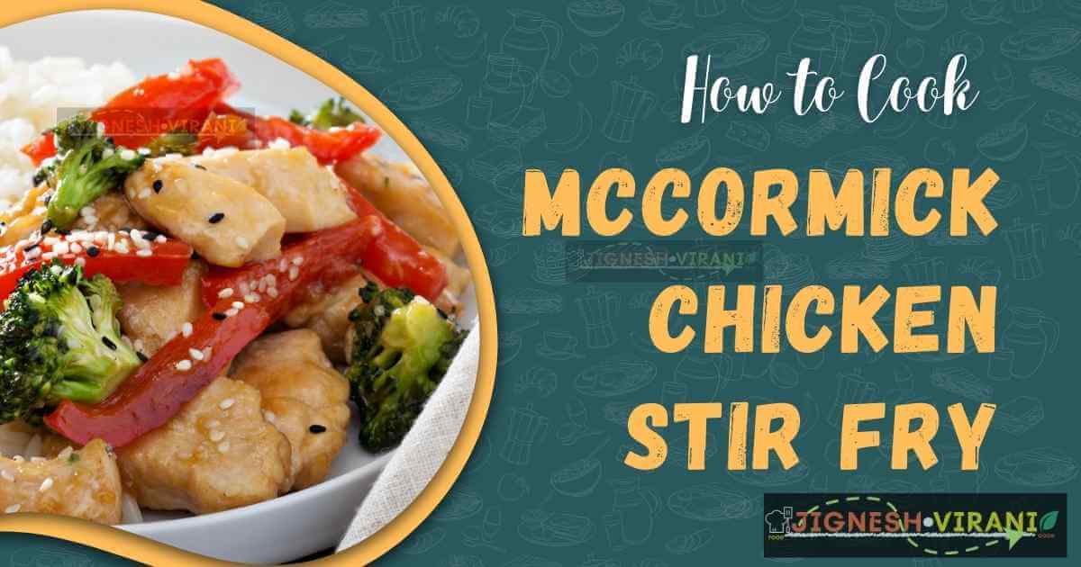 McCormick Chicken Stir Fry