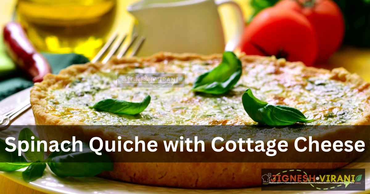 spinach quiche with cottage cheese